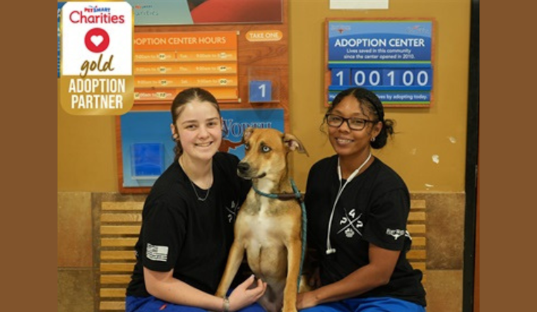 Fort Worth Animal Care & Control Earns Prestigious Gold Medal Status from PetSmart Charities for Over 1,000 Adoptions