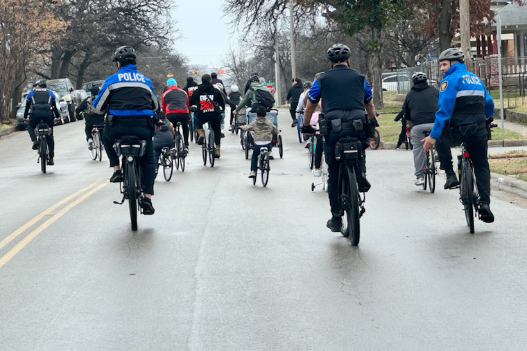 Fort Worth Embraces Family Cycling with Inaugural Kidical Mass Ride, FWPD Ensures Safety
