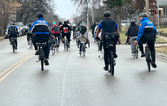 Fort Worth Embraces Family Cycling with Inaugural Kidical Mass Ride, FWPD Ensures Safety