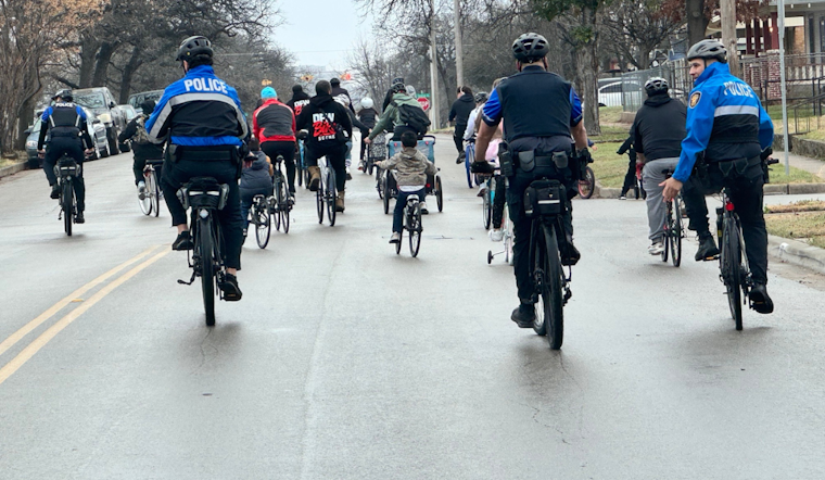 Fort Worth Embraces Family Cycling with Inaugural Kidical Mass Ride, FWPD Ensures Safety