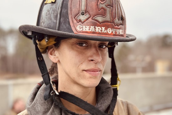 From Military to Firefighter, Chantal Williams Joins Charlotte Fire's Recruits and Embraces Community Service