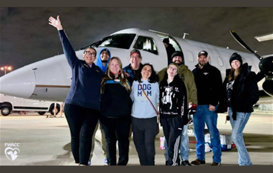 Furry Valentines Take Flight from Fort Worth to New Homes in the Northeast