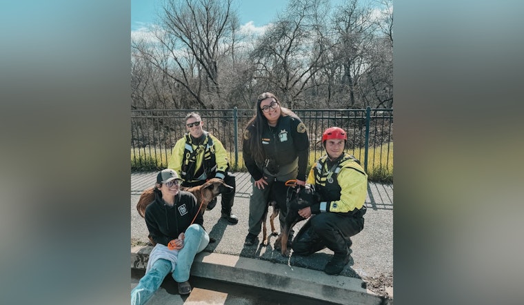 Galt Police Rescue Two Dogs from Floodwaters Near Dry Creek Preserve with Interagency Support
