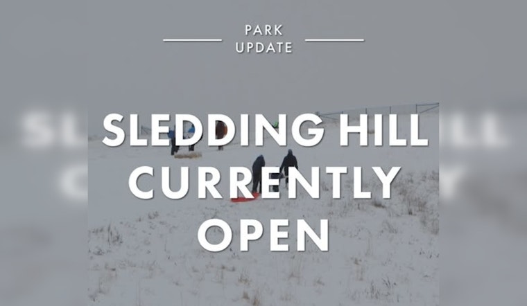 Grab Your Sleds: Lake Waconia Regional Park's Sledding Hill Opens in Carver County