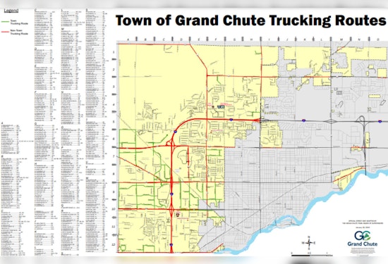 Grand Chute Implements New Truck Route Regulations to Start March 3