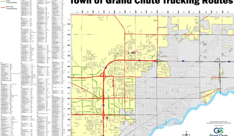 Grand Chute Implements New Truck Route Regulations to Start March 3