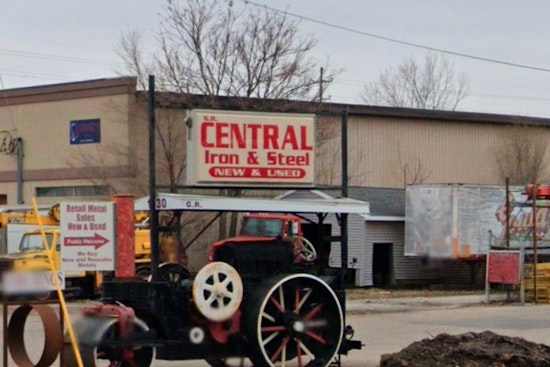 Grand Rapids Metal Supplier G.R. Central Iron and Steel Devastated by Fire, No Injuries Reported