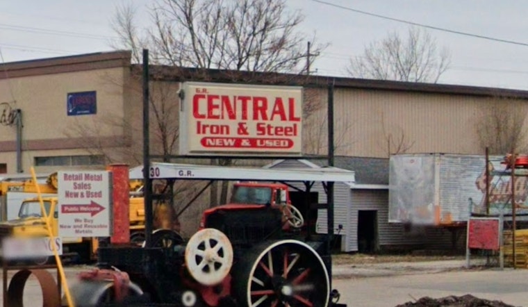 Grand Rapids Metal Supplier G.R. Central Iron and Steel Devastated by Fire, No Injuries Reported