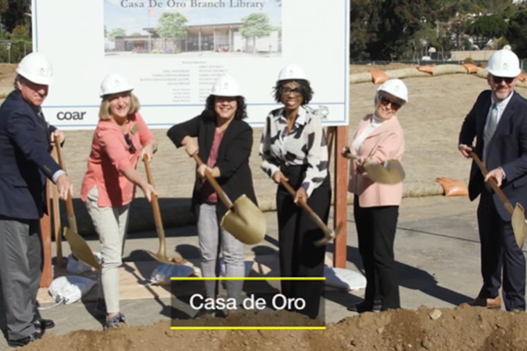 Groundbreaking Ceremony Marks New Chapter for Spring Valley with Casa de Oro Library Expansion