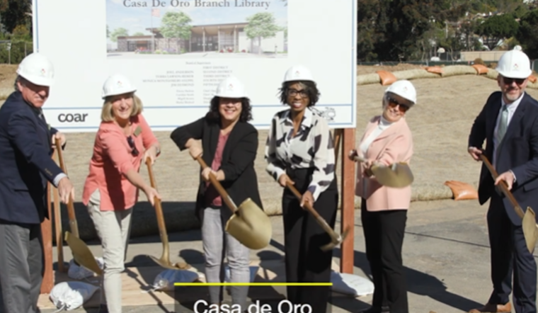 Groundbreaking Ceremony Marks New Chapter for Spring Valley with Casa de Oro Library Expansion