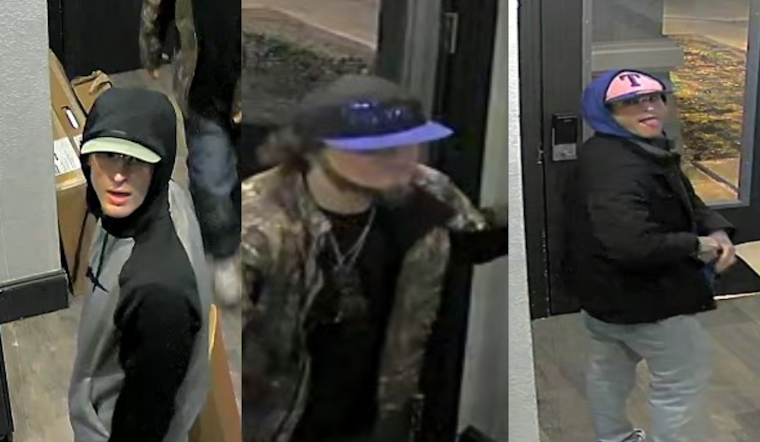 Haltom City Police Seek Public Help to Identify Mailroom Theft Suspects with Skeleton Tattoos