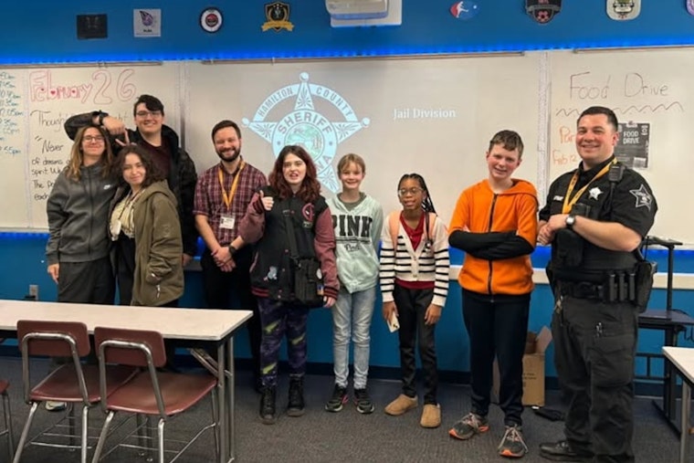 Hamilton County Sheriff's Office Engages Muncie Students in Law Enforcement Career Dialogue
