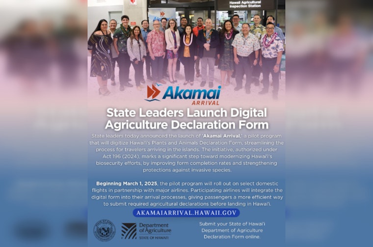 Hawaiʻi Launches 'Akamai Arrival' Digital Form to Shield Ecosystem from Invasive Species