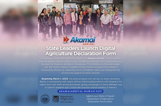 Hawaiʻi Launches 'Akamai Arrival' Digital Form to Shield Ecosystem from Invasive Species