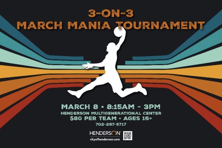 Henderson Heats Up with March Mania 3-on-3 Basketball Tournament Before NCAA Frenzy