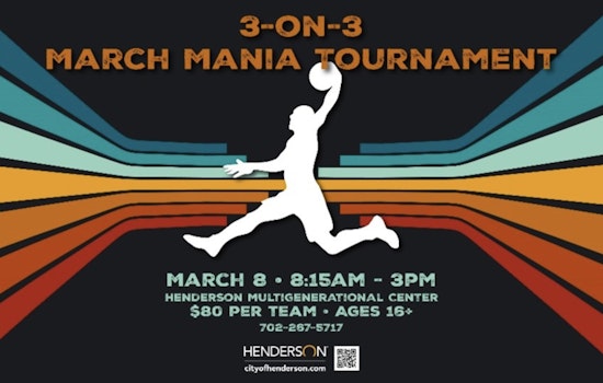 Henderson Heats Up with March Mania 3-on-3 Basketball Tournament Before NCAA Frenzy