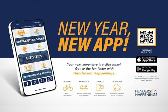 Henderson Launches "Henderson Happenings" App to Keep Residents Connected to Local Events