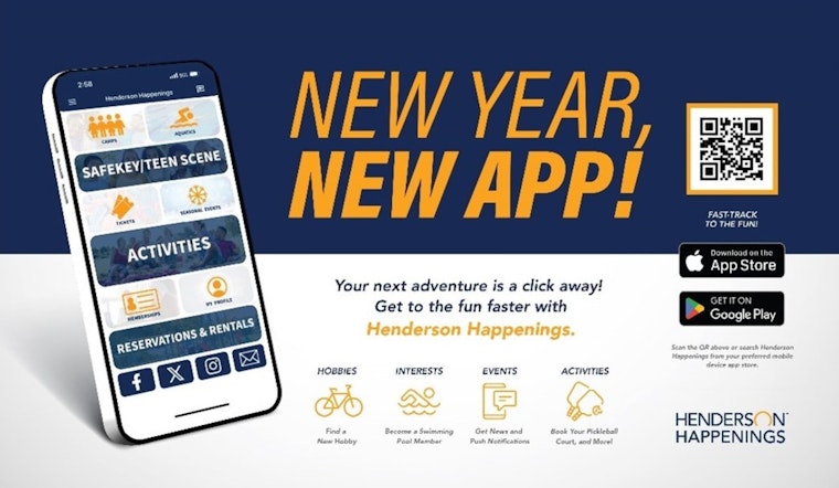Henderson Launches "Henderson Happenings" App to Keep Residents Connected to Local Events