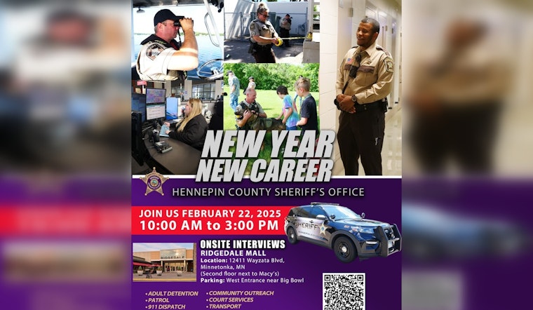 Hennepin County Sheriff's Office Hosts On-the-Spot Job Interviews at Ridgedale Mall Career Fair