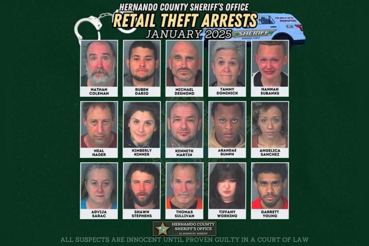 Hernando County Sheriff's Office Issues Stern Warning to Shoplifters with Social Media Strategy