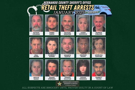 Hernando County Sheriff's Office Issues Stern Warning to Shoplifters with Social Media Strategy