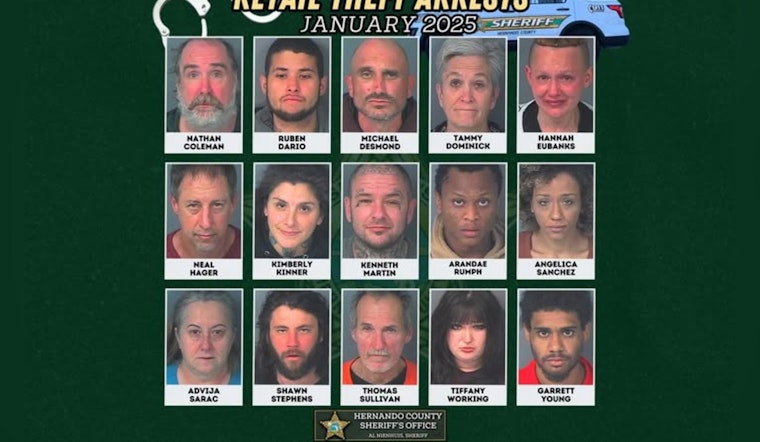 Hernando County Sheriff's Office Issues Stern Warning to Shoplifters with Social Media Strategy