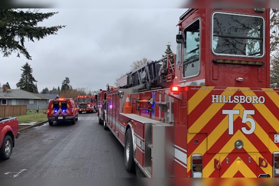 Hillsboro Family of Three Displaced in Swift 20-Minute Battle Against Home Blaze
