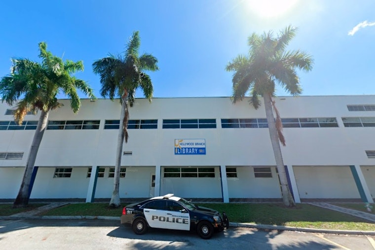 Hollywood Community Adjusts to Temporary Library Closure Following Vehicle Damage