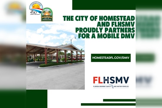 Homestead Welcomes FLOW Mobile DMV Office to Streamline Services for Residents on March 5