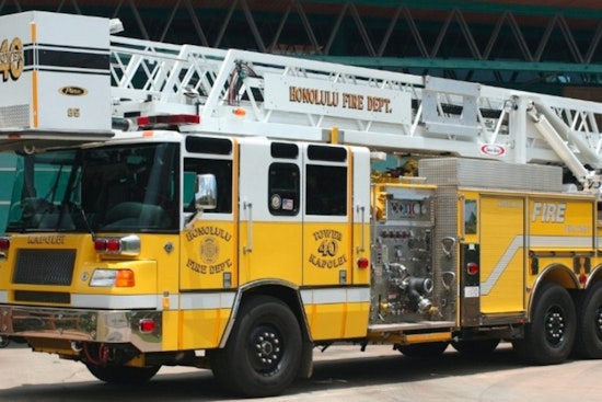 Honolulu Fire Department Quickly Subdues Blaze in Waipahu Commercial Building