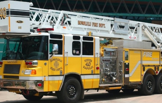 Honolulu Fire Department Quickly Subdues Blaze in Waipahu Commercial Building