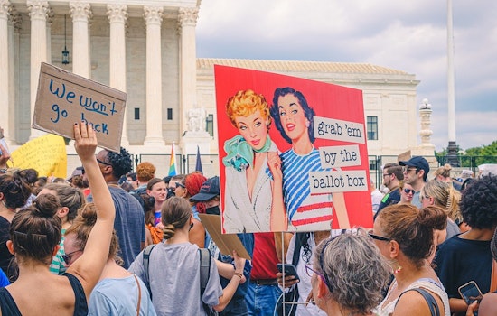 Hundreds Rally at Texas State Capitol in Austin Against Trump's Project 2025 and Immigration Policies