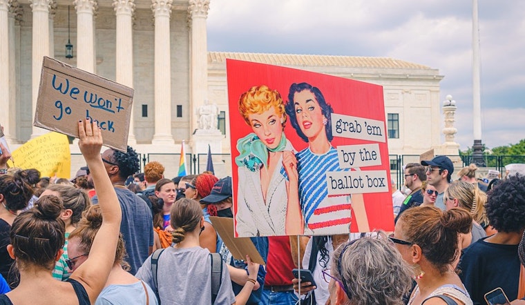 Hundreds Rally at Texas State Capitol in Austin Against Trump's Project 2025 and Immigration Policies