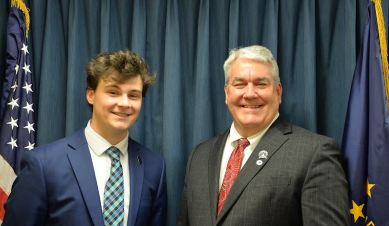 Huntington Native Carson Kitchen Embarks on Legislative Internship at Indiana Statehouse