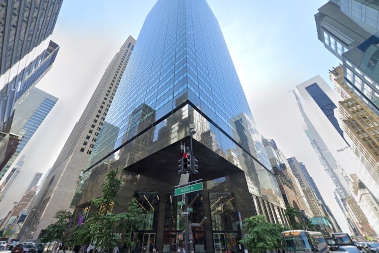Iconic 590 Madison Avenue Skyscraper in Manhattan Listed for Sale at
