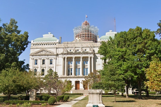 Indiana Senator Daryl Schmitt Hosts Local Students in Senate Page Program at Statehouse