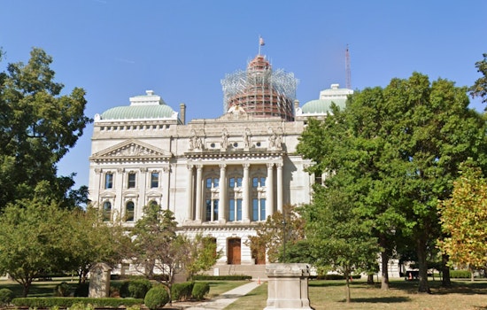 Indiana Senator Daryl Schmitt Hosts Local Students in Senate Page Program at Statehouse