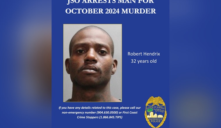Jacksonville Man Charged with Murder in Northside Homicide Investigation