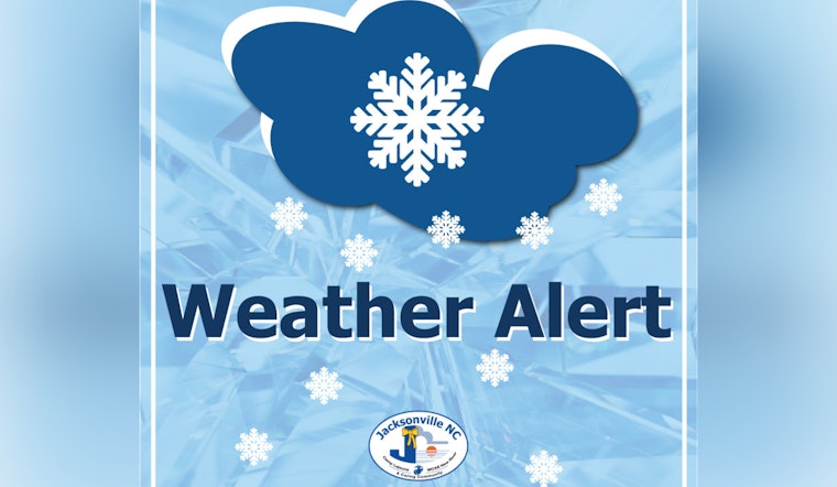 Jacksonville on Alert as National Weather Service Issues Freezing Rain Warning and Prepares for Winter Storm