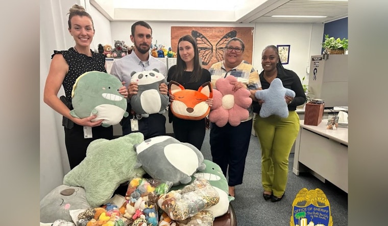 Jacksonville Sheriff's Office Teams Up with Bridegan Foundation to Provide Comforting Pillows for Children at Police Headquarters
