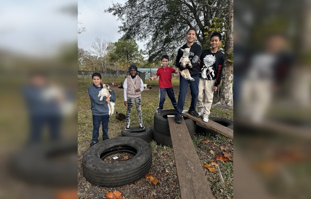 Jacksonville's Ramona Boulevard Elementary Transforms Grounds into Animal Farm for Hands-on Learning