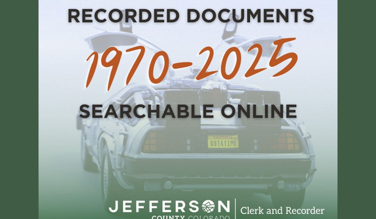 Jefferson County Archive Expands with 600,000 New Records Stretching Back to 1970