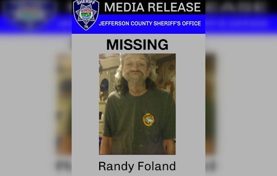 Jefferson County Sheriff Appeals to Public in Search for Missing 68-Year-Old Dandridge Man