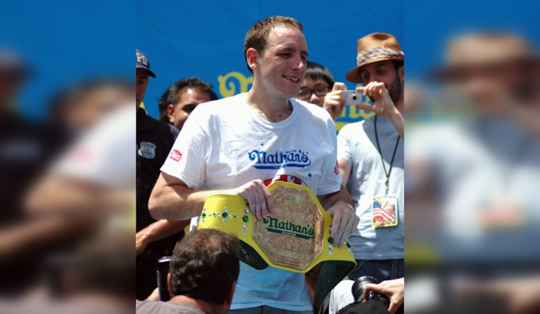 Joey Chestnut Retains Crown at Las Vegas World Bagel Eating Championship