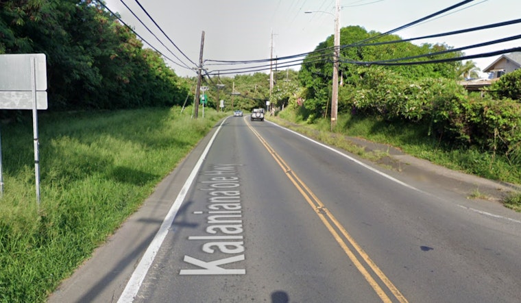 Kalaniana‘ole Highway to Close Overnight for Unstable Material Removal