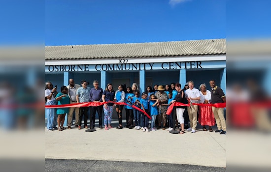 Lake Worth Beach Celebrates Renovation of Osborne Community Center with Ribbon-Cutting Ceremony