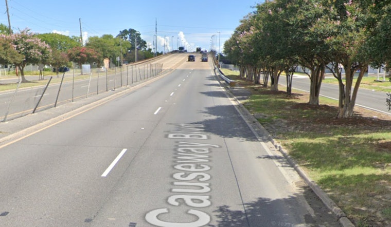 Lane Closures on Causeway Boulevard Announced by Jefferson Parish