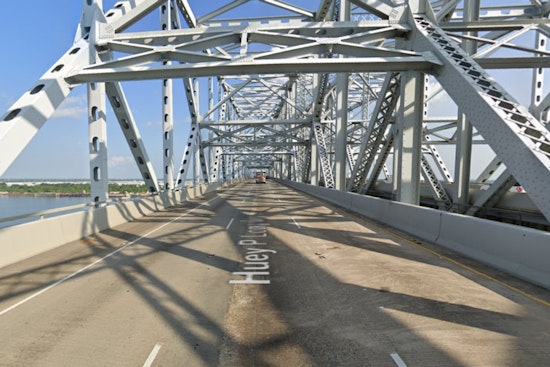 Lane Closures Scheduled for Historic Huey P. Long Bridge in East Baton Rouge for Month-Long Inspection