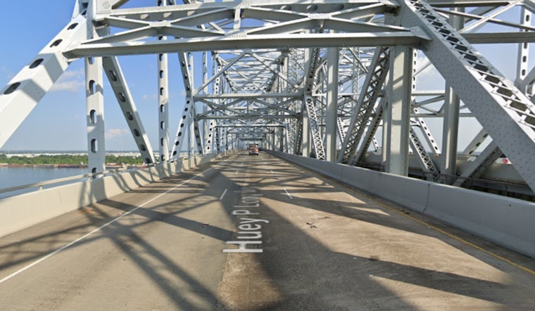 Lane Closures Scheduled for Historic Huey P. Long Bridge in East Baton Rouge for Month-Long Inspection