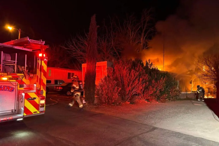 Las Cruces Community Rallies Around Victims After Devastating Mobile Home Fire on Three Crosses Avenue